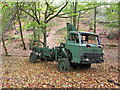 Abandoned Truck in Crowell Wood in OX39 4BU