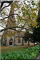 Autumn colours at St James church in TN2 3QL