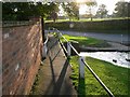 Footbridge across the River Devon in NG13 0BB