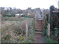Footbridge, across the River Kenn in EX6 8JE