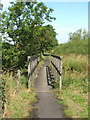 Footbridge on Cycle Route 7 in G82 2BH
