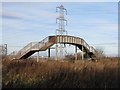 Railway footbridge at Kirknewton in EH27 8AU