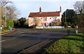 The end of Back Lane, Washbrook in Washbrook