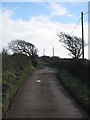The road between Creegbrawse and Twelveheads in TR4 8LQ