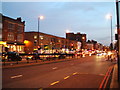 Dusk falls over Holloway Road in N7 7RX