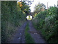 Bridleway under railway bridge in HP27 9FE