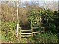 Footpath stile, Wrington in BS40 5NF