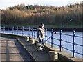 Angler at St Anthony's Point in NE10 0ES