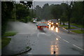 Old Birmingham Road flooded in B60 1DY