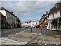 View towards Market Square, Westerham in TN16 1RY