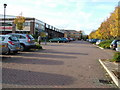 Glasswells furniture store car park in IP33 3HW