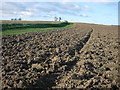 Ploughed field in CB8 9NH