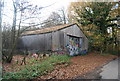 Derelict building in High Woods in TN3 9AD