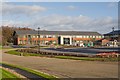 Looking across car park at Millbrook House, Botleigh Grange Office Campus in SO30 2GR