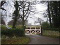 The entrance to Langley Priory in DE74 2AR