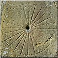 Mass dial, All Saints' church, Yatesbury in SN11 8YQ