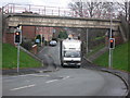 Pilsworth Road Railway Bridge in OL10 3DY