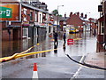 Bentley High Street During The 2007 Floods in DN5 0AA