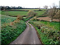 Minor road to Kennford in EX6 7XL