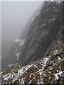 Rock face, Beinn Sgritheall in IV40 8JL