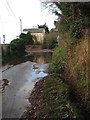 A big puddle on Belaugh Green Lane in NR12 8UU