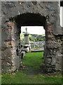 The former entrance to St Johns Kirk in AB45 3YW
