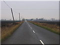 Black Drove on a grey day, Baston and Deeping Fens, Lincs in PE6 9PU