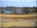Gravel pits, Langtoft Fen, Lincs in PE6 9QA