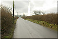 Road near Llwyn Einon in LD4 4AA