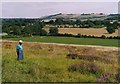Carvers Hill Farm looking across to Ham Hill escarpment in SN8 3PS