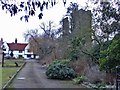 Netherhall Farm with remains of Netherhall, Roydon, Essex in CM19 5JP