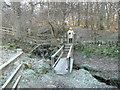 Footbridge on track to Black Spout in PH16 5JA