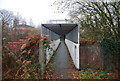 Bridge over the railway line near Barnetts wood. in TN4 9YD