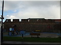 Great Yarmouth town wall (and play area) in NR30 2RW