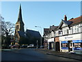 Poynton village centre in SK12 1LF
