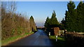 The road to Glasshouse from May Hill Village. in GL17 0NP