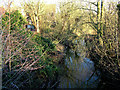 River Alde from Rendham Bridge, downstream in IP17 2BU