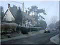 2008 : Frost and mist come to Keevil. in BA14 6NB