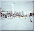 Wildcroft Road in snow,1990 in CV4 9BY