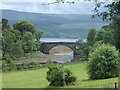 Main road bridge A83 from Castle grounds in PA32 8XF