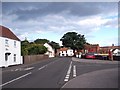 The village street towards Saltfleet House in Saltfleet