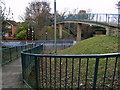 Footbridge over Ormesby Road, Normanby in TS6 0JJ
