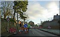 Roadworks on Moorend Road in GL53 8QS