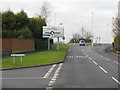 Approaching the motorcycle factory roundabout in LE10 0RX