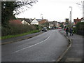 Wykin Road, Hinckley, looking east. in LE10 0SU