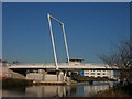 Gloucester, Hempsted, St Ann Way bridge in GL2 5SD