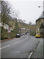 Bacup Road below Stoneswood Mill in OL14 7HG
