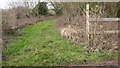 Footpath between Perryfields and the A272 in GU28 0RF