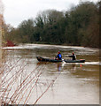 Canoeing near Ironbridge, Shropshire in TF12 5RA