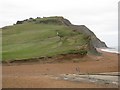 The Coastal Footpath climbs Ridge Cliff in DT6 6JX